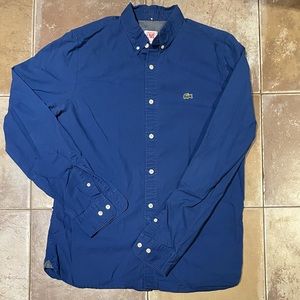 Lacoste Live! Medium Blue Button Down